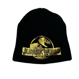 H&M Black‎ Beanie with Gold Jurassic World Logo